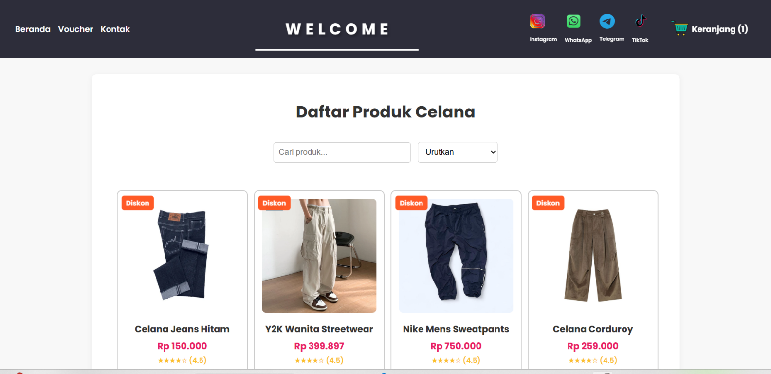 Toko Motion Pants